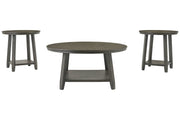 Caitbrook Gray Table (Set of 3) - Gate FurnitureOccasional Table Set