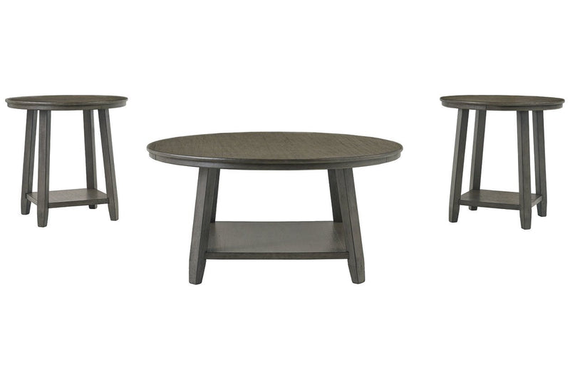 Caitbrook Gray Table (Set of 3) - Gate FurnitureOccasional Table Set