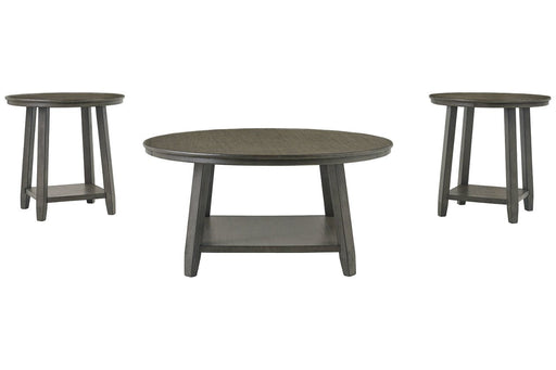 Caitbrook Gray Table (Set of 3) - Gate FurnitureOccasional Table Set