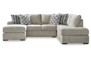 Calnita Sisal 2 - Piece RAF Chaise Sectional - Gate FurnitureSectional