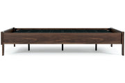 Calverson Mocha Full Platform Bed - Gate FurnitureFull Bed