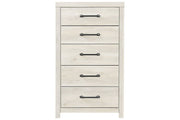 Cambeck Whitewash Chest of Drawers - Gate FurnitureChest