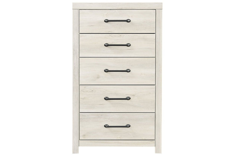 Cambeck Whitewash Chest of Drawers - Gate FurnitureChest