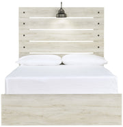 Cambeck Whitewash Full Panel Bed - Gate FurnitureFull Bed