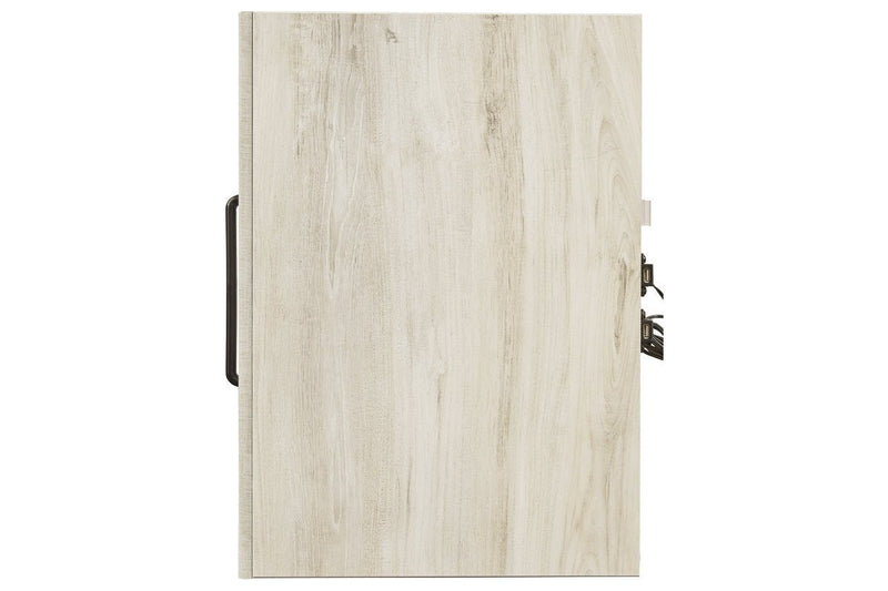 Cambeck Whitewash Nightstand - Gate FurnitureNightstand