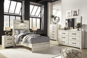 Cambeck Whitewash Youth Panel Bedroom Set - Gate FurnitureYouth Bedroom Set