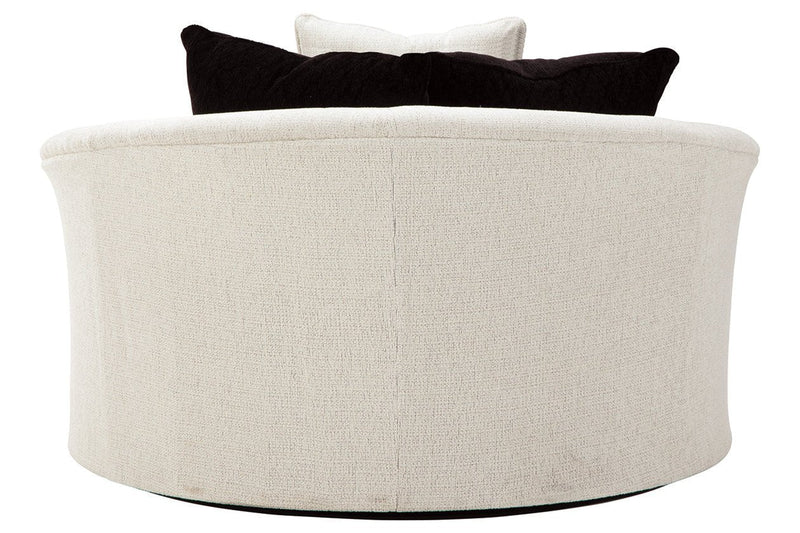 Cambri Snow Oversized Chair - Gate FurnitureAccent Chair