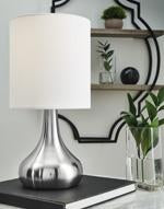Camdale Silver Finish Table Lamp - L204334 - Gate Furniture