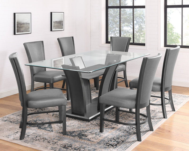 Camelia Gray/Gray Dining Set - Gate FurnitureDining Room Set