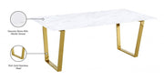 Cameron Gold Dining Table Gold - 712-T
