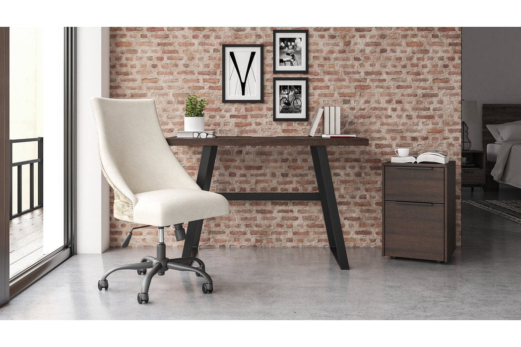 Camiburg Warm Brown 47" Home Office Desk - H283-10 - Gate Furniture