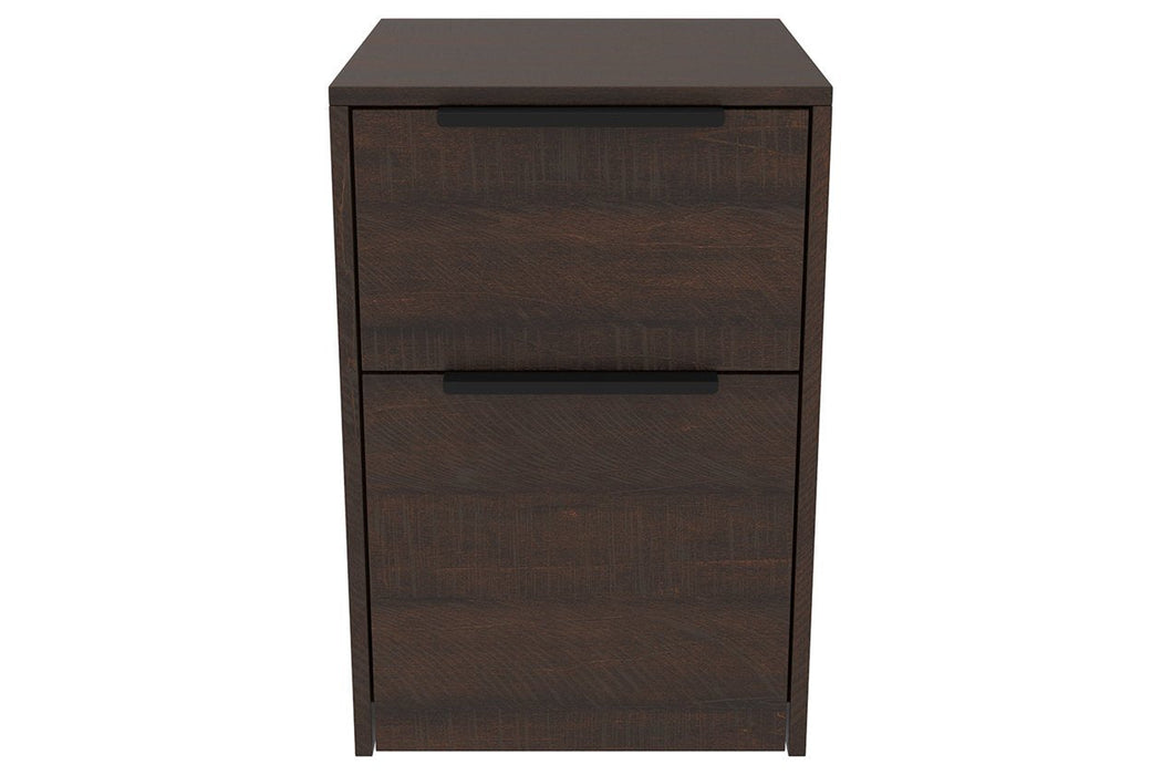 Camiburg Warm Brown File Cabinet - H283-12 - Gate Furniture