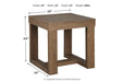 Cariton Gray End Table - T471-2 - Gate Furniture