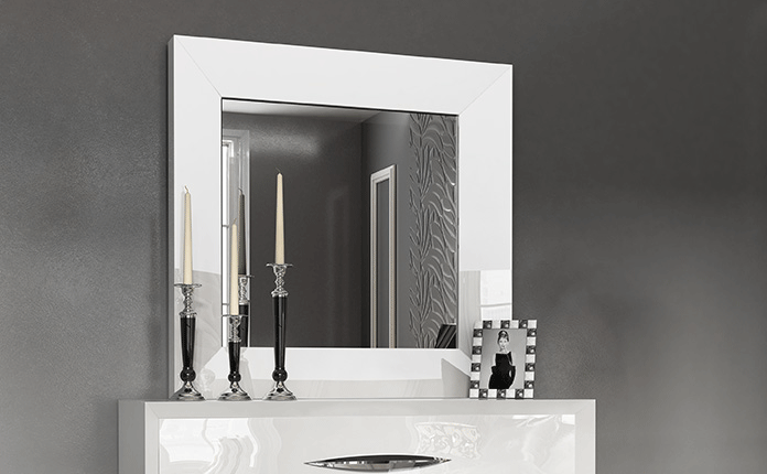 Carmen Mirror For Single Dresser - i37859 - Gate Furniture
