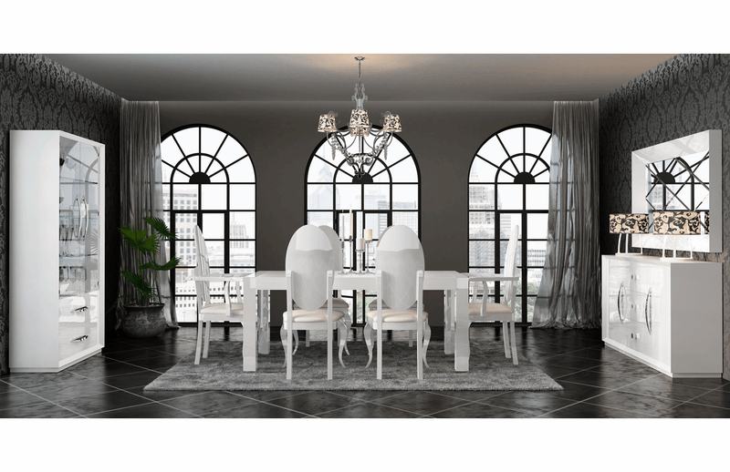 Carmen White Dining Room Set - Gate FurnitureDining Room Set