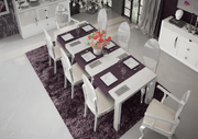 Carmen White Dining Table - Gate FurnitureDining Table