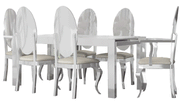 Carmen White Dining Table - i27703 - Gate Furniture