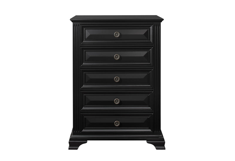 Carter Black Chest - Gate FurnitureChest