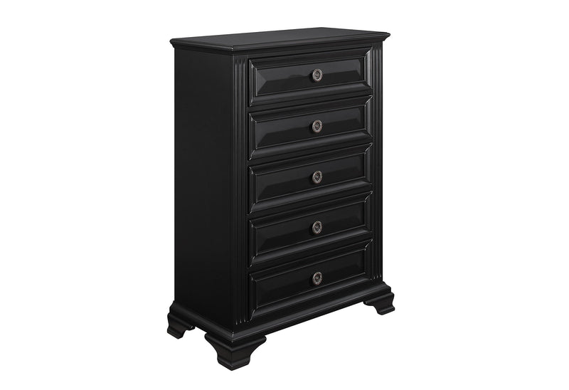 Carter Black Chest - Gate FurnitureChest