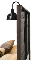 Carter Brown Platform Bedroom Set - Gate FurnitureBedroom Set