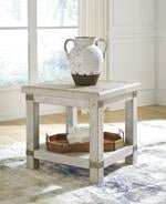 Carynhurst White Wash Gray End Table - Gate FurnitureEnd Table