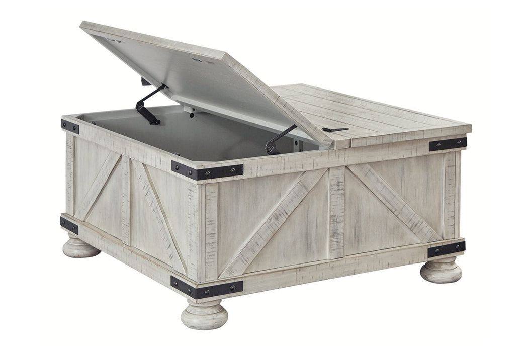Carynhurst Whitewash Coffee Table - Gate FurnitureCoffee Table