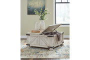 Carynhurst Whitewash Coffee Table - Gate FurnitureCoffee Table