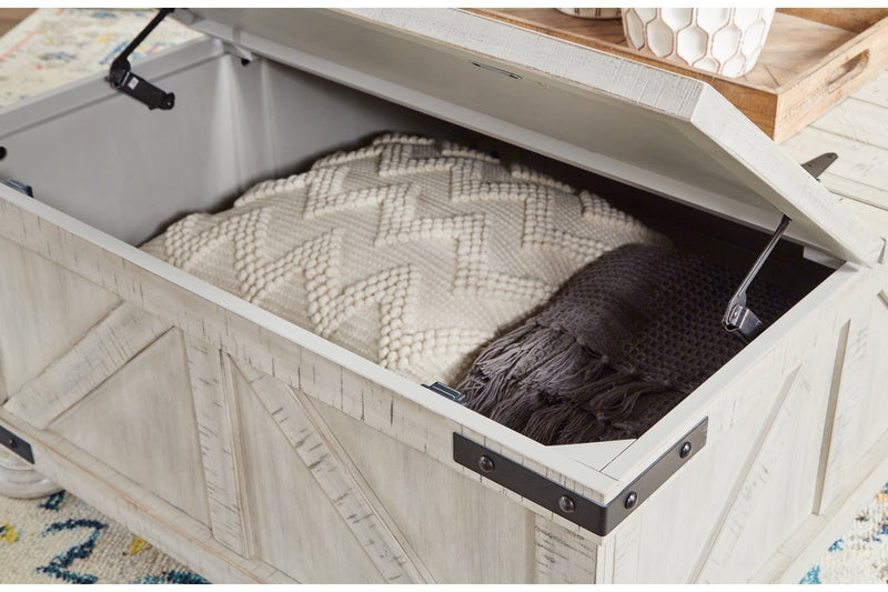 Carynhurst Whitewash Coffee Table - Gate FurnitureCoffee Table