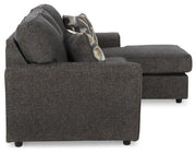 Cascilla Slate Sofa Chaise - Gate FurnitureSectional