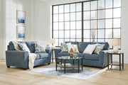 Cashton Blue Living Room Set - Gate FurnitureLiving Room Set