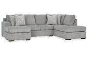 Casselbury Cement 2 - Piece RAF Chaise Sectional - Gate FurnitureSectional