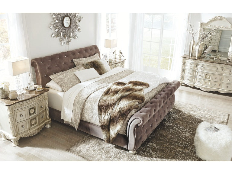 Cassimore King Upholstered Bed - Gate Furniture