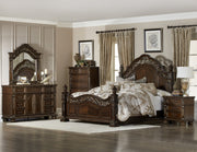Catalonia Cherry Panel Bedroom Set - Gate FurnitureBedroom Set