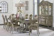 Catalonia Platinum Gold Extendable Dining Set - Gate FurnitureDining Room Set