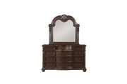 Cavalier Brown Marble Insert Dresser - Gate FurnitureDresser