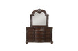 Cavalier Brown Mirror - 1757-6 - Gate Furniture