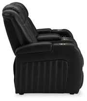 Caveman Den Power Reclining Loveseat with Console - Gate FurniturePower Reclining Loveseat