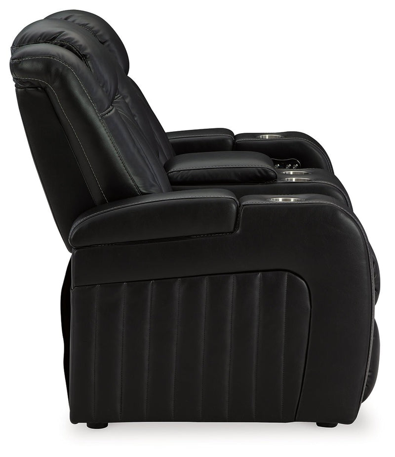 Caveman Den Power Reclining Loveseat with Console - Gate FurniturePower Reclining Loveseat