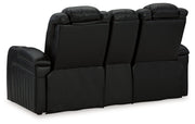 Caveman Den Power Reclining Loveseat with Console - Gate FurniturePower Reclining Loveseat