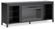 Cayberry 60" TV Stand with Electric Fireplace - Gate FurnitureEntertainment Center