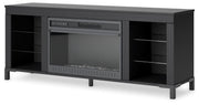 Cayberry 60" TV Stand with Electric Fireplace - Gate FurnitureEntertainment Center