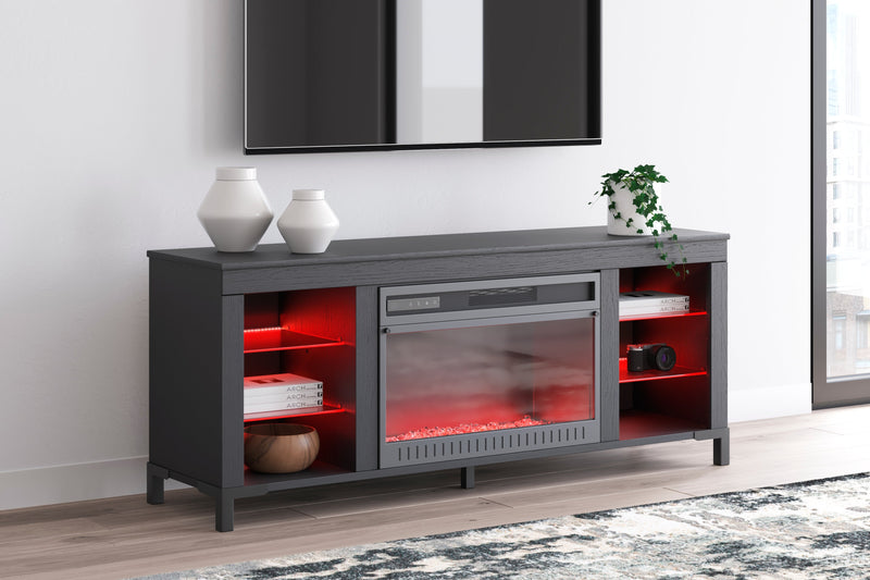 Cayberry 60" TV Stand with Electric Fireplace - Gate FurnitureEntertainment Center