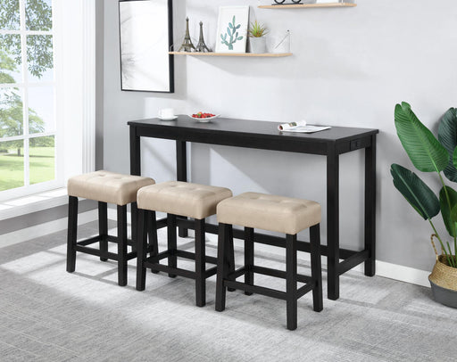 Cecil 4Pc Pub Set (4 In1) - Gate FurnitureCounter Height Set