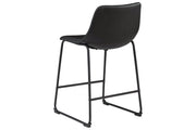 Centiar Black Counter Height Bar Stool (Set of 2) - Gate FurnitureBarstool