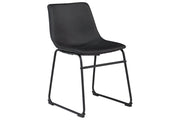 Centiar Black Dining Chair (Set of 2) - Gate FurnitureDining Chair