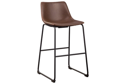 Centiar Brown Pub Height Bar Stool (Set of 2) - Gate FurnitureBarstool