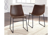 Centiar Brown/Black Dining Chair (Set of 2) - Gate FurnitureDining Chair
