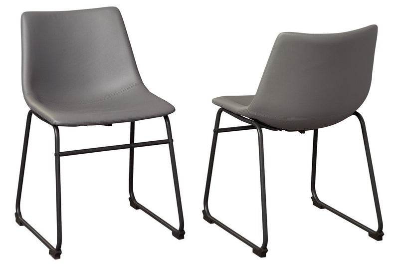 Centiar Gray Dining Chair (Set of 2) - Gate FurnitureDining Chair
