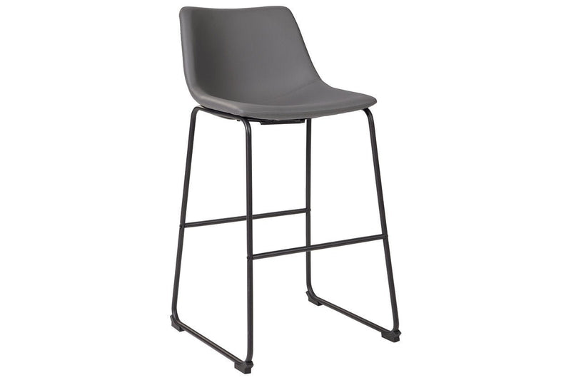 Centiar Gray Pub Height Bar Stool (Set of 2) - Gate FurnitureBarstool