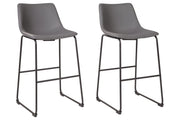 Centiar Gray Pub Height Bar Stool (Set of 2) - Gate FurnitureBarstool